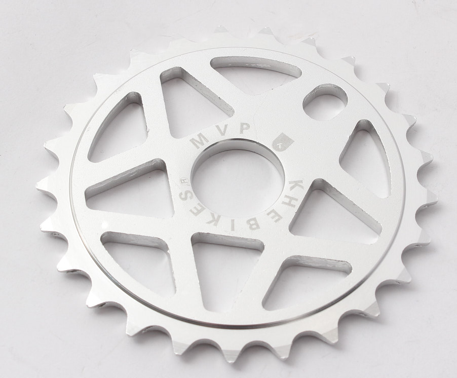 Zębatka BMX KHE MVP Alu 25T, matowe srebro