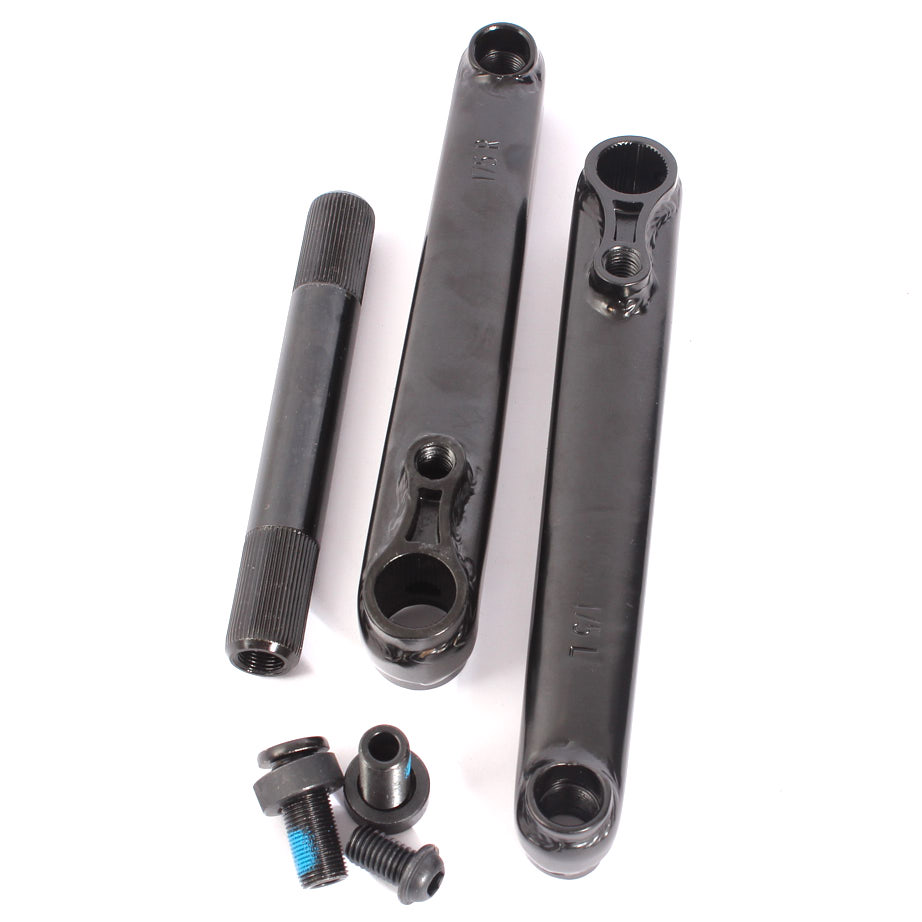 Korba BMX KHE MVP V2 48T 175 mm, czarna