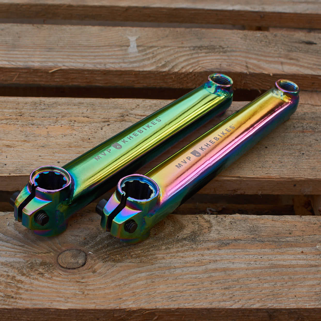 Korba BMX KHE MVP 8T US BB 170 mm, Oil Slick