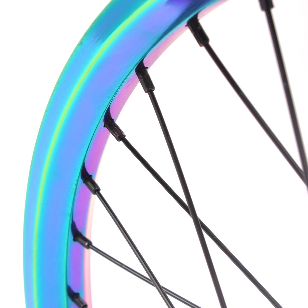 Przednie koło BMX KHE MVP 20″ Oil Slick 10 mm
