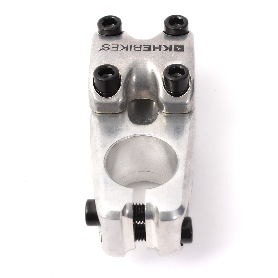Mostek BMX KHE Freestyle Toploader 50 mm, srebrny