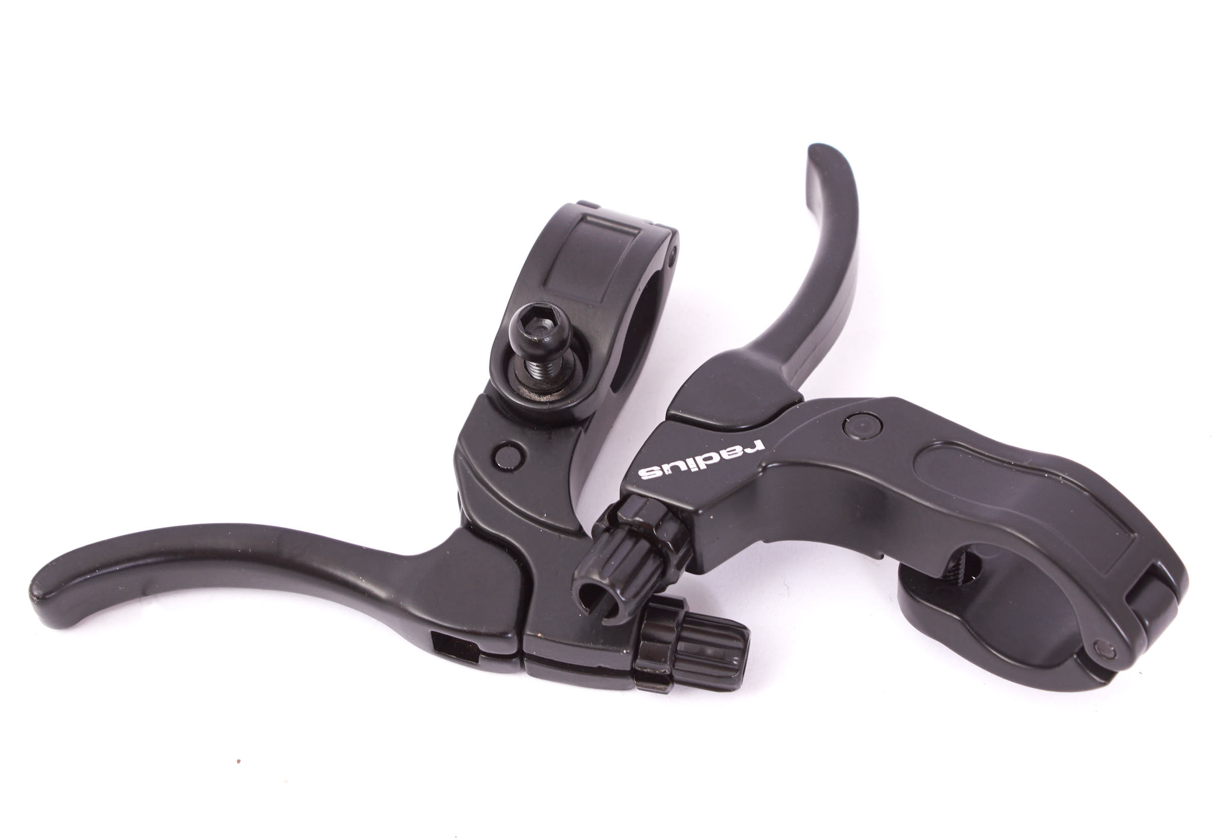 Komplet klamek BMX KHE RADIUS, czarny