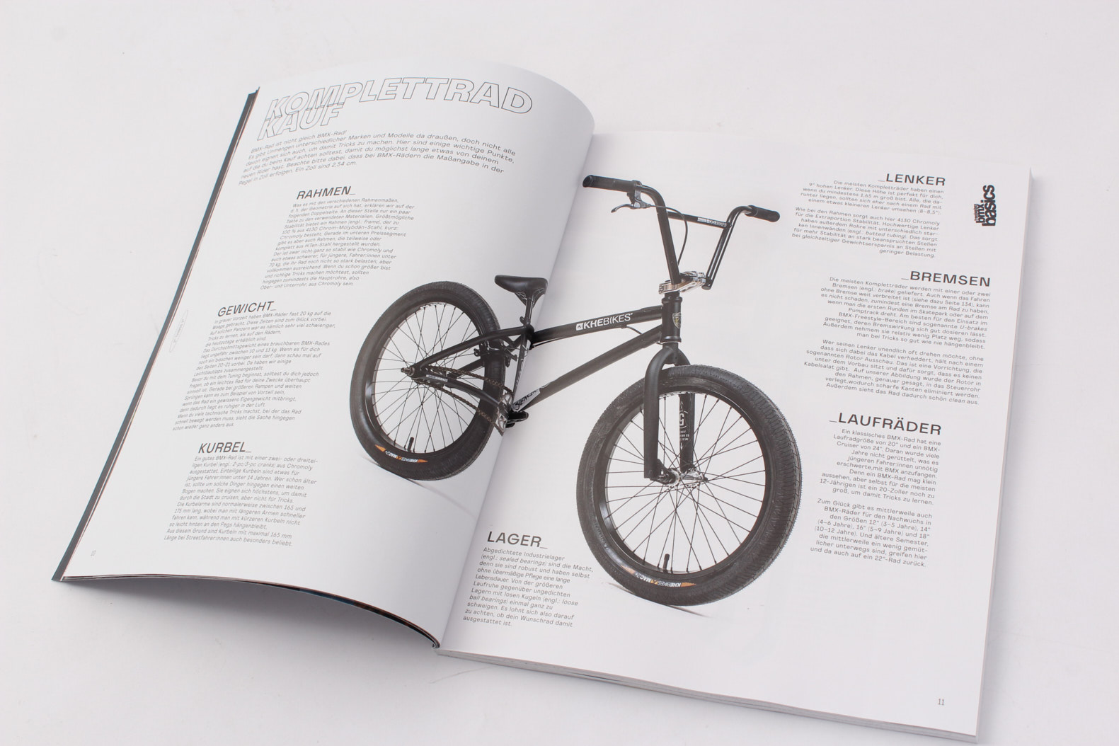 Magazyn Freedom BMX „BMX Basics 2021”, po niemiecku