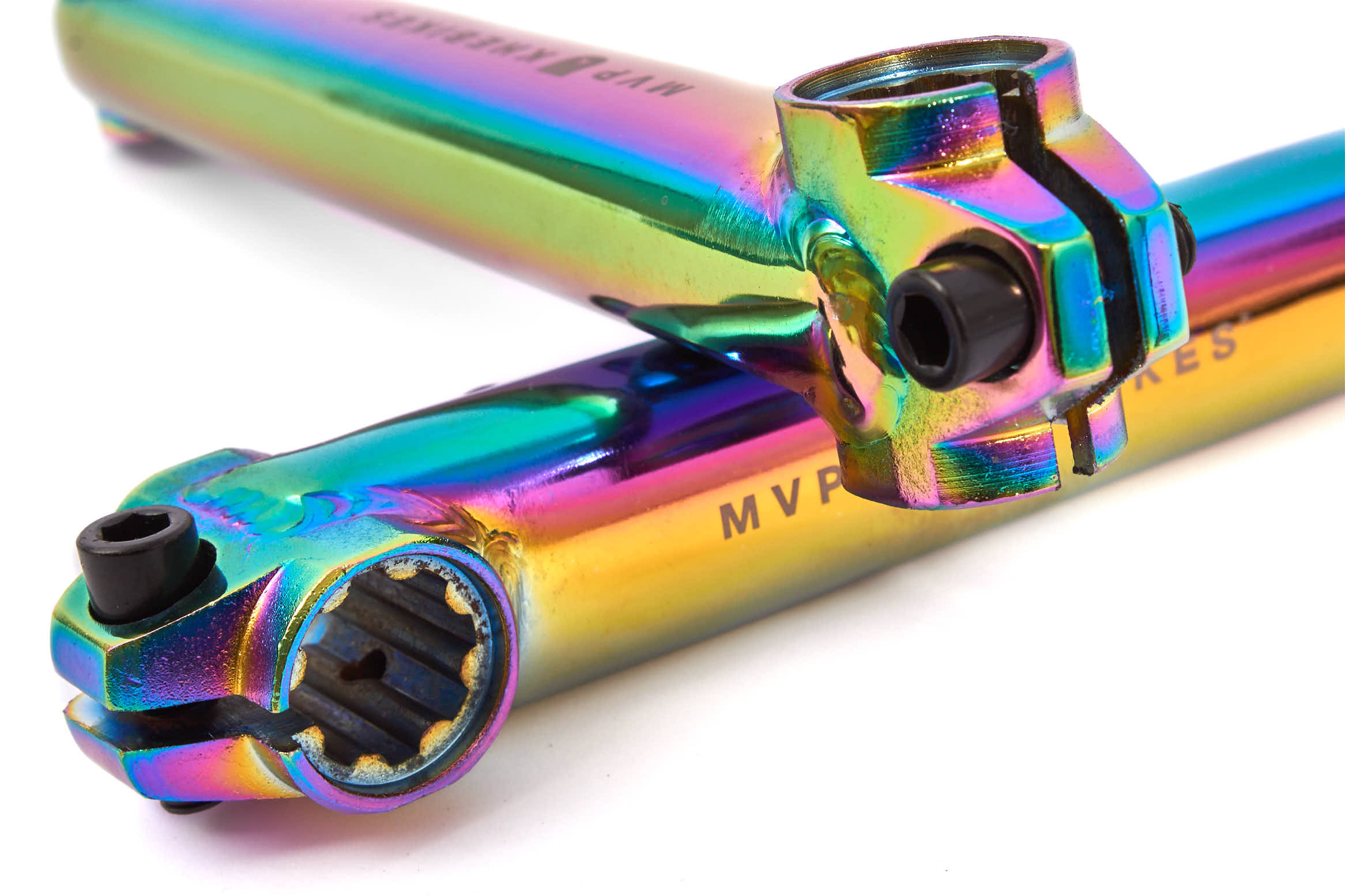 Korba BMX KHE MVP 8T MID BB 170 mm, Oil Slick