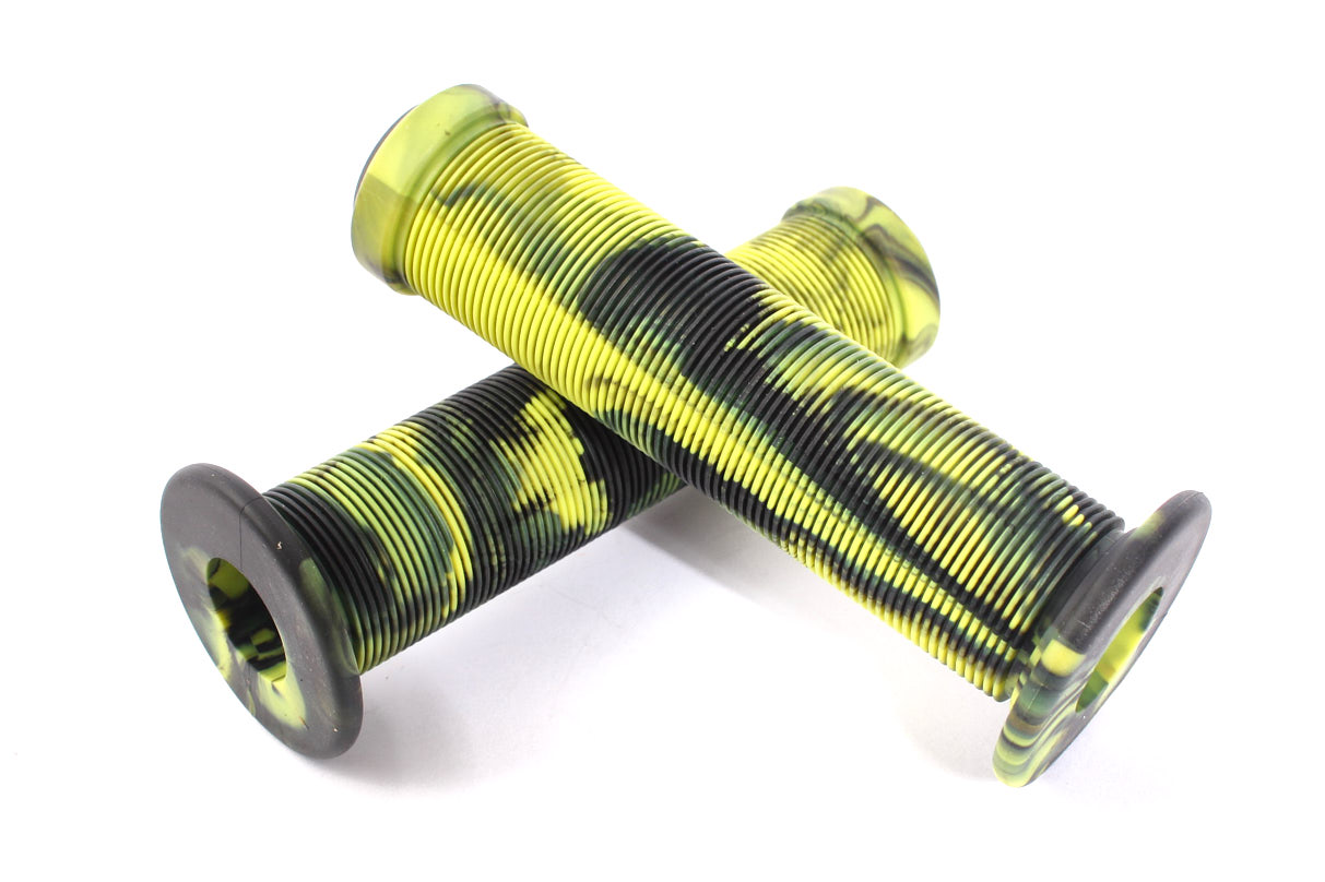 Chwyty BMX KHE ACME 2TONE 130 mm, czarno-żółte