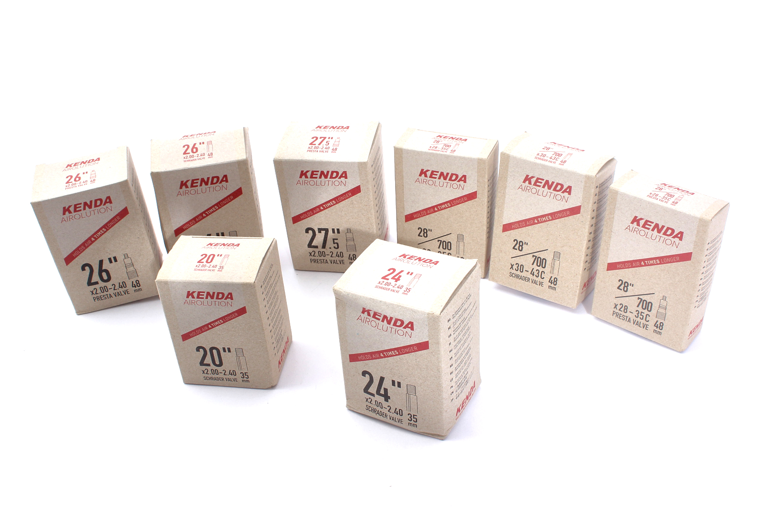 Dętka KENDA Airolution 700 × 28–35C, FV 48 mm