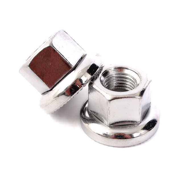 Nakrętki osi BMX KHE CNC 10 mm, para