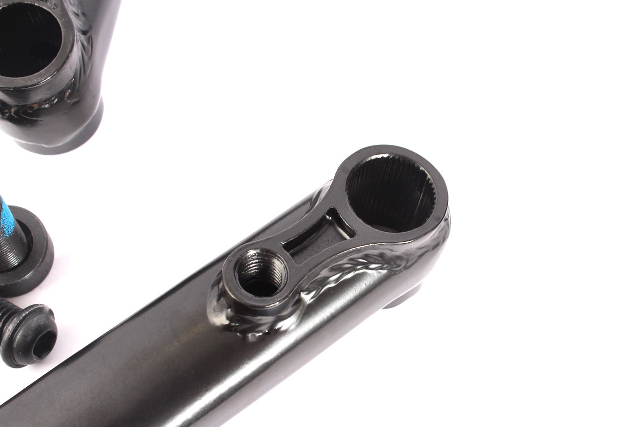 Korba BMX KHE MVP V2 48T 175 mm, czarna
