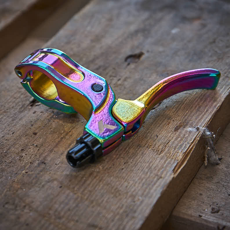 Komplet klamek BMX KHE RADIUS Oil Slick
