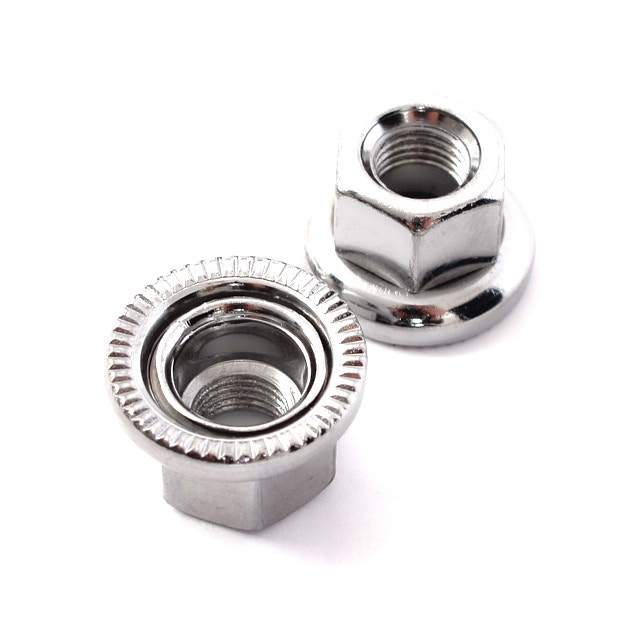 Nakrętki osi BMX KHE CNC 10 mm, para