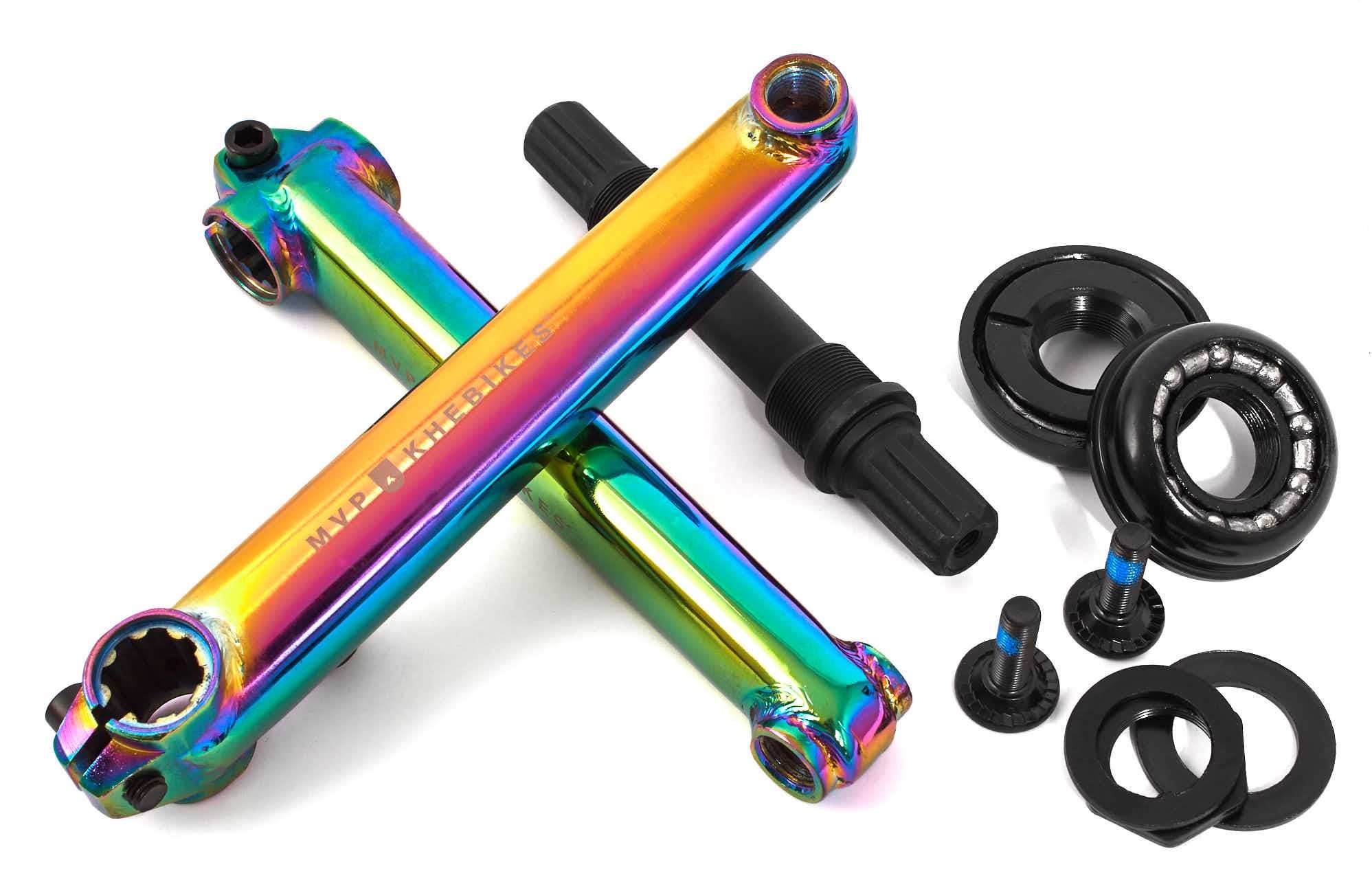 Korba BMX KHE MVP 8T US BB 170 mm, Oil Slick