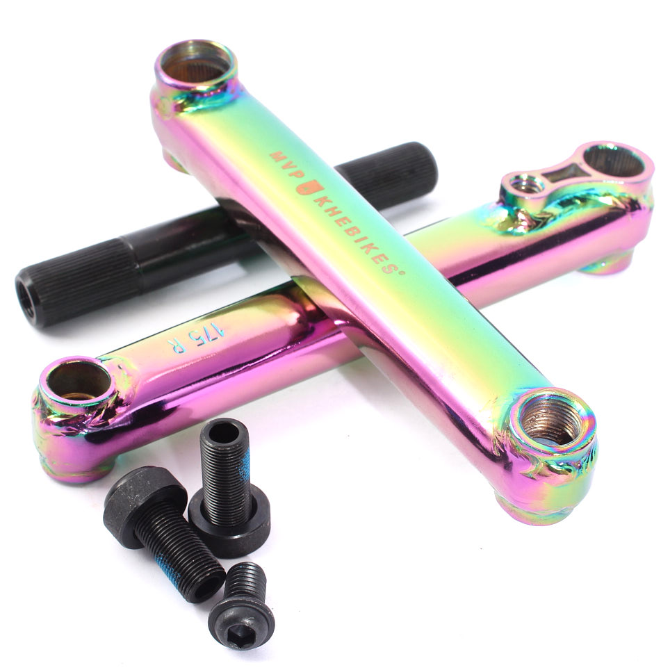 Korba BMX KHE MVP V2 48T 175 mm, Oil Slick