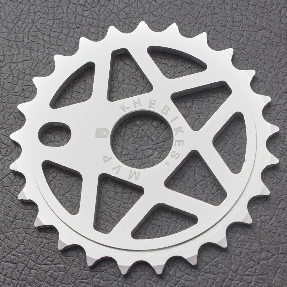 Zębatka BMX KHE MVP Alu 25T, matowe srebro